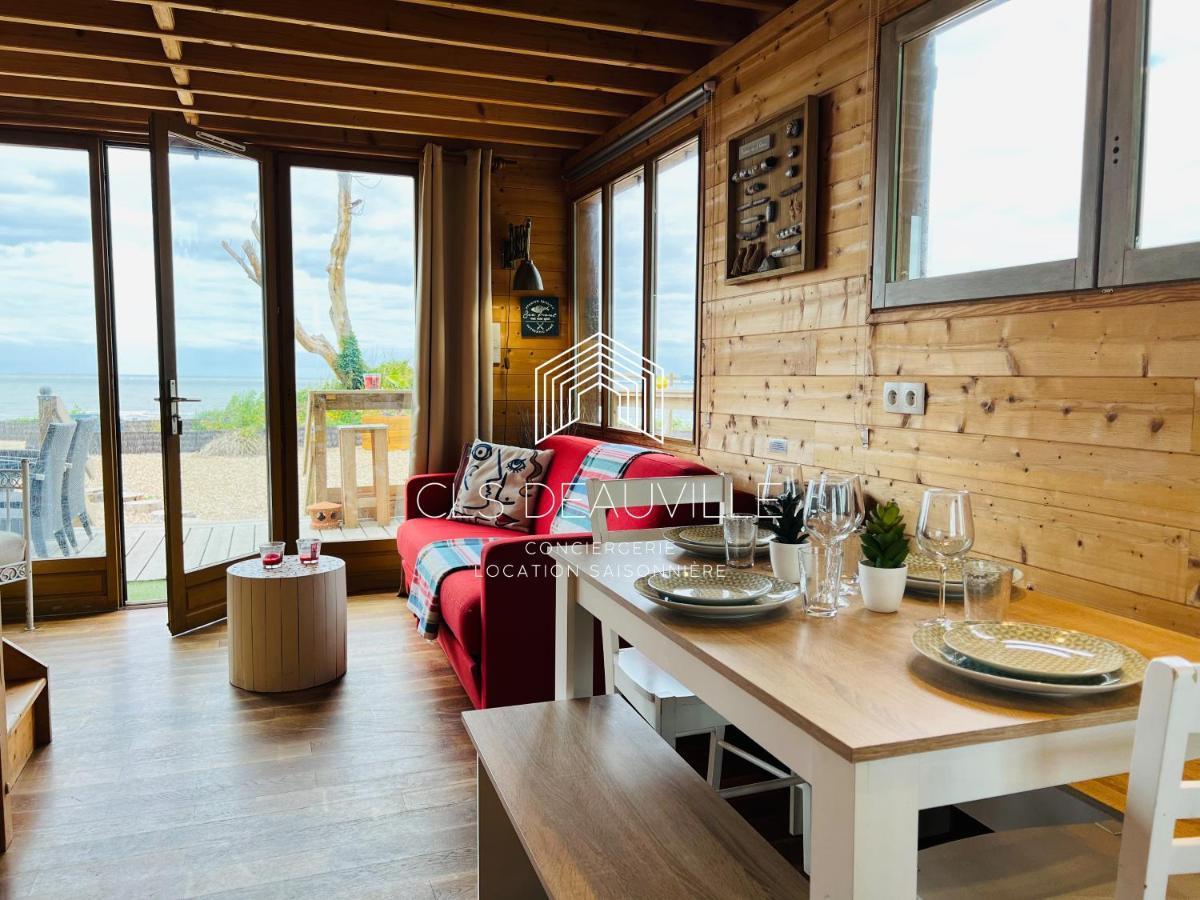 Chalet Bord De Mer Cls Deauville Cricquebœuf Exterior foto